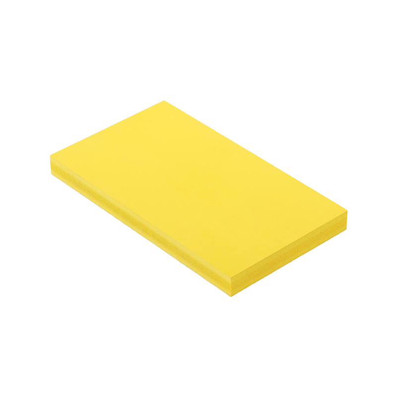 Cheap Price 4X8 14mm high density Yellow Black PVC Sheets 