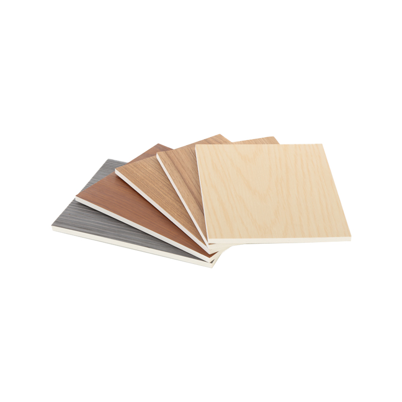 12 mm Fireproof Board Wood Grain High Density PVC Foam Board PVC laminated plate  