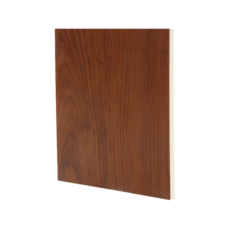 12 mm Fireproof Board Wood Grain High Density PVC Foam Board PVC laminated plate  