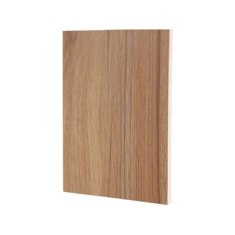 12 mm Fireproof Board Wood Grain High Density PVC Foam Board PVC laminated plate  